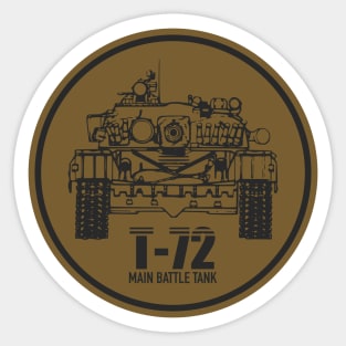 T-72 Tank Patch Sticker